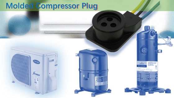 Dc Ac Kablo Tesisatı Elektronik Kablo Demeti Kalıplı Kompresör Fişi Fit Taşıyıcı Klima