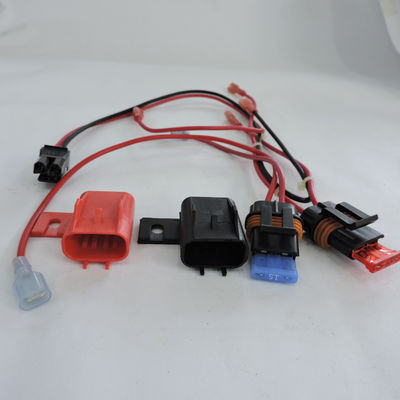 Erkek / Dişi Terminal Konnektörlü 1.2m 12v Motor Kablo Demeti