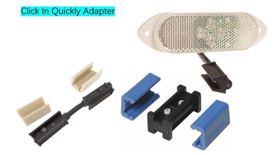 5A-20A Click-In Overmold Connector Otomotiv kablo desteği ve tek işaretleyici açıklık lambaları ile otomotiv kablolama kemeri