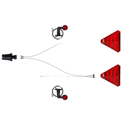 EDGAR-151 SURE kamyon lambaları için PRS bağlantı kapağı