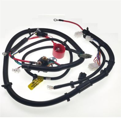 Customized Automotive Wiring Harness with WHMA/IPC-620 Certification and 105℃ 300V PVC Wire for California Proposition 65 Compliance