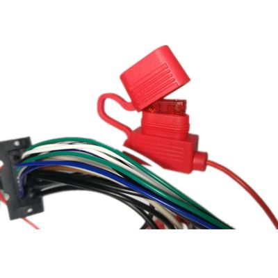 OEM Car Audio Cable Harness with RCA and 40Amp Fuse Holder for Automotive Wiring Harness with 1 Year Warranty