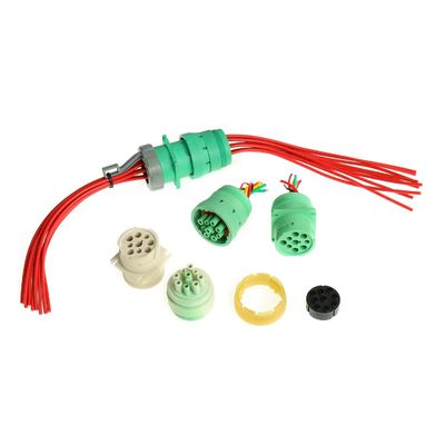 Deutsch HD Series 9 Pin J1939 Cable Connector with IP68 Rating for Heavy Duty Automotive Applications