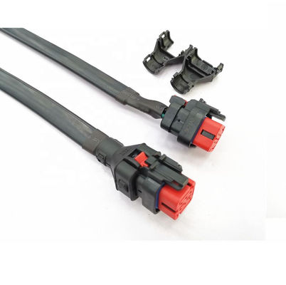 Durable High-Performance Cable Assembly with Tyco 3pin Sensor Connector and PA66 Gasket for Customized Sensor Wiring Harness